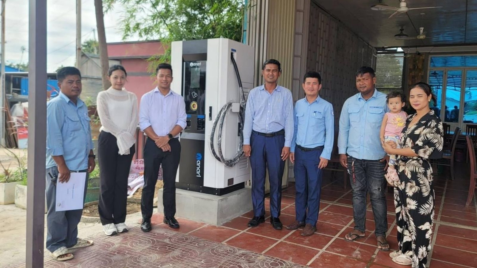 Камбоджа — Общественное использование — Серия Vulco DC и Gaia AC мощностью 120 кВт
   